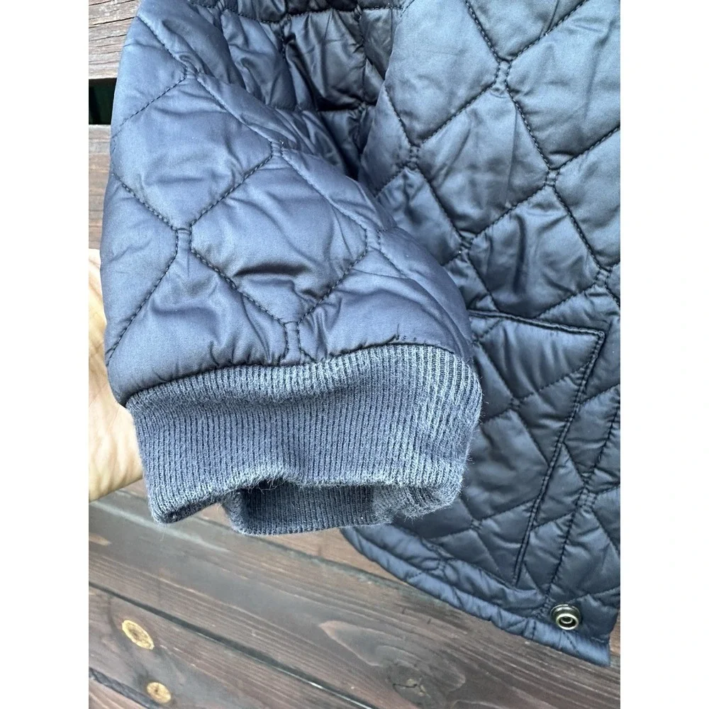 Polo Ralph Lauren Black Quilted Full Zip Jacket‎ Boys Size 4T